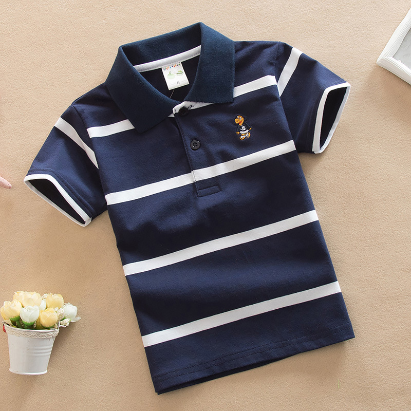 Baby Clothing In Summer - Camisas Polo de Verão para Meninos,