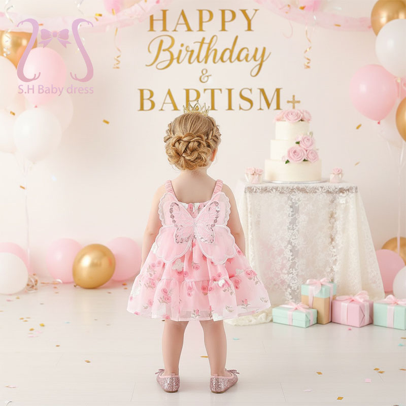 Baby Clothing H&M - Vestido Infantil de Alcinha com Estampa