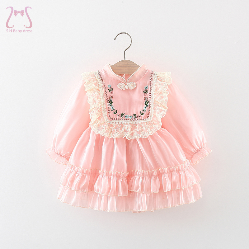 Baby Clothing H&M - Vestidos infantis de corte de renda,