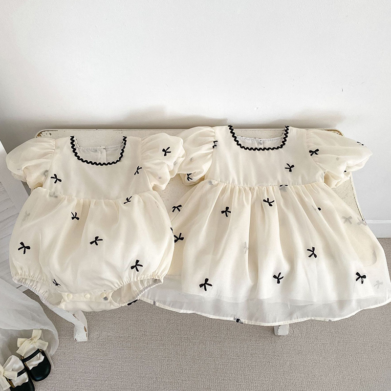Baby Clothing In Summer - Crianças irmãs roupas de verão vestido