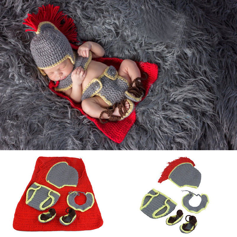 Baby Clothing Crochet - Feito à mão crochê bebê recém-nascido
