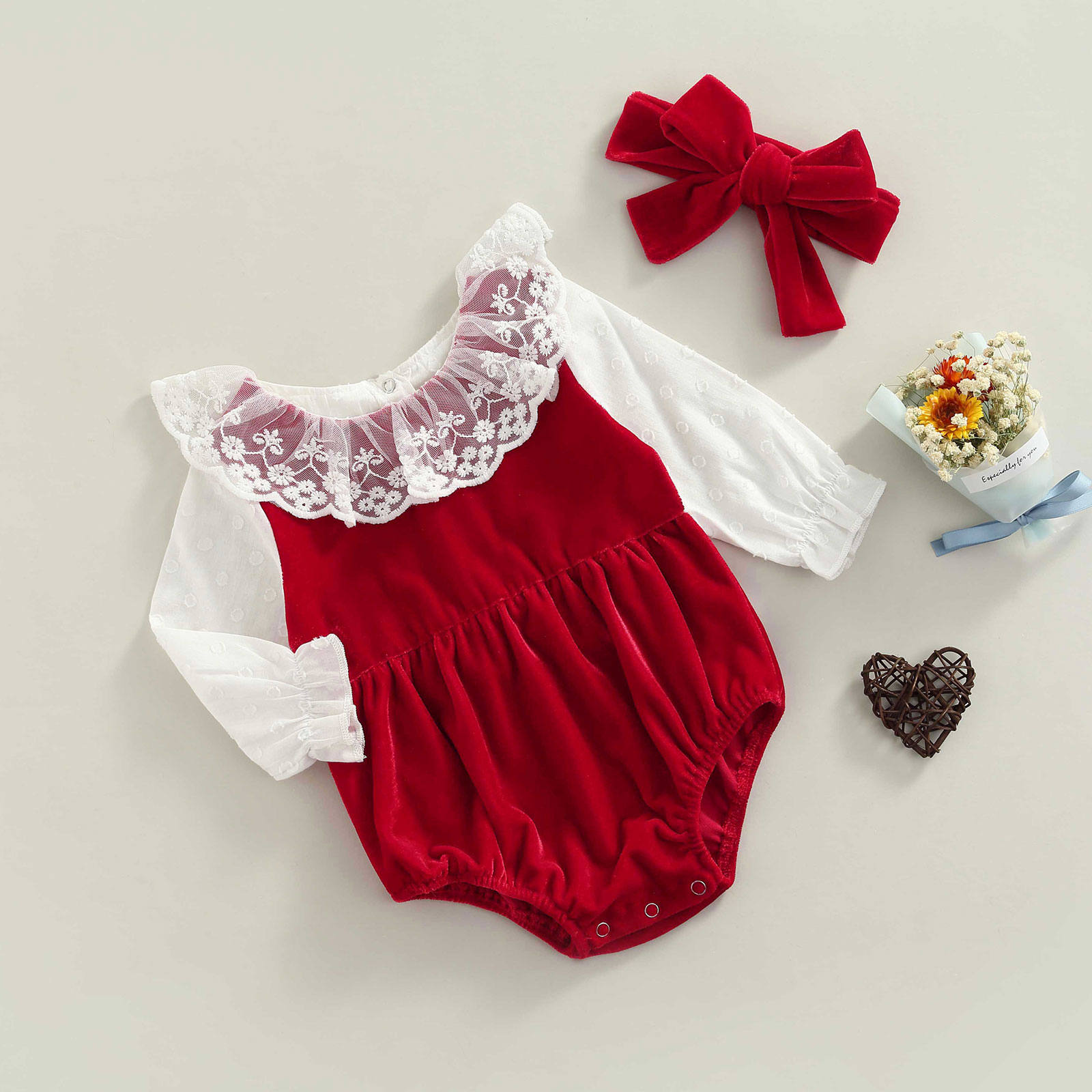 Baby Clothing Brands - Primavera inverno bebê recém-nascido meninas macacão