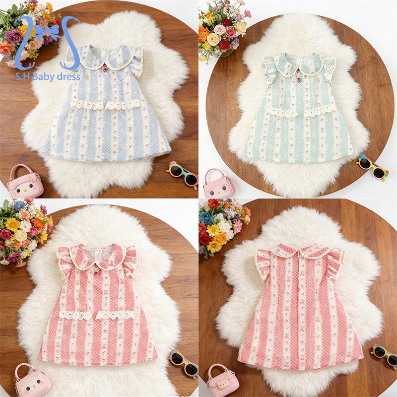 Baby Clothing H&M - Vestido Floral Vintage de Verão para