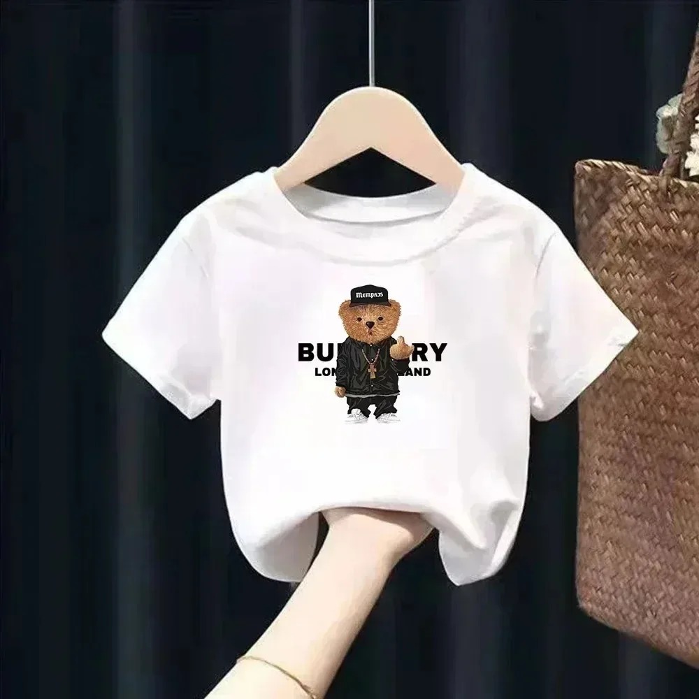 Baby Clothing Brands - Camisetas Infantis com Estampa de Urso