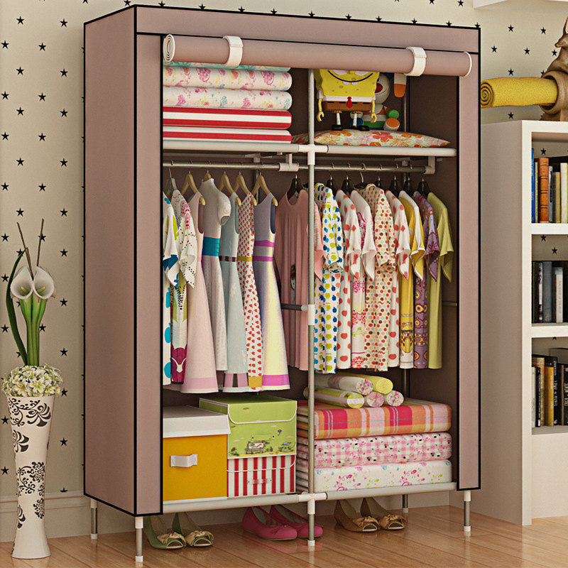 Baby Clothing Rental - Armário de pano espesso para armazenamento