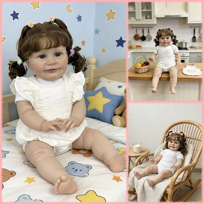 Baby Clothing Model - Boneca Reborn Zoe de 25 Polegadas