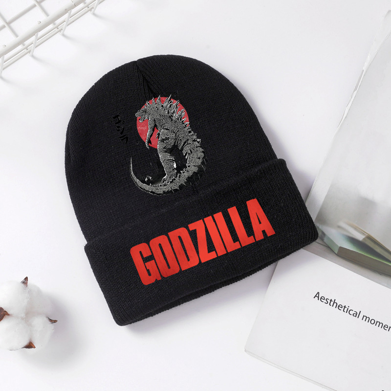 Baby Clothing Model - Godzilla chapéu de malha inverno primavera