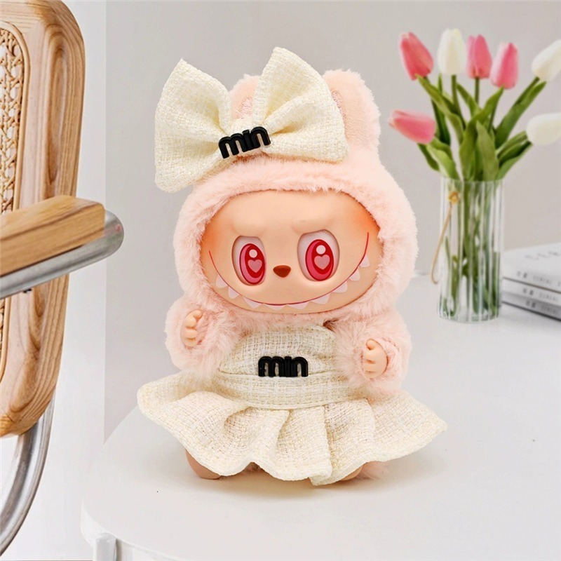 15 17cm para boneca labubu cor - Baby Clothing avaliação e preço