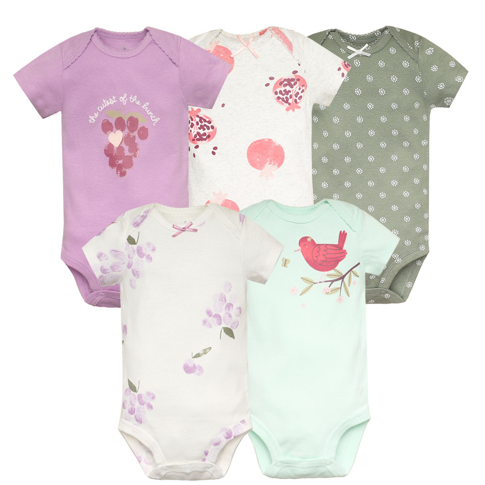 5 pçs/lote bodysuit do bebê mo - Baby Clothing Crochet avaliação e preço