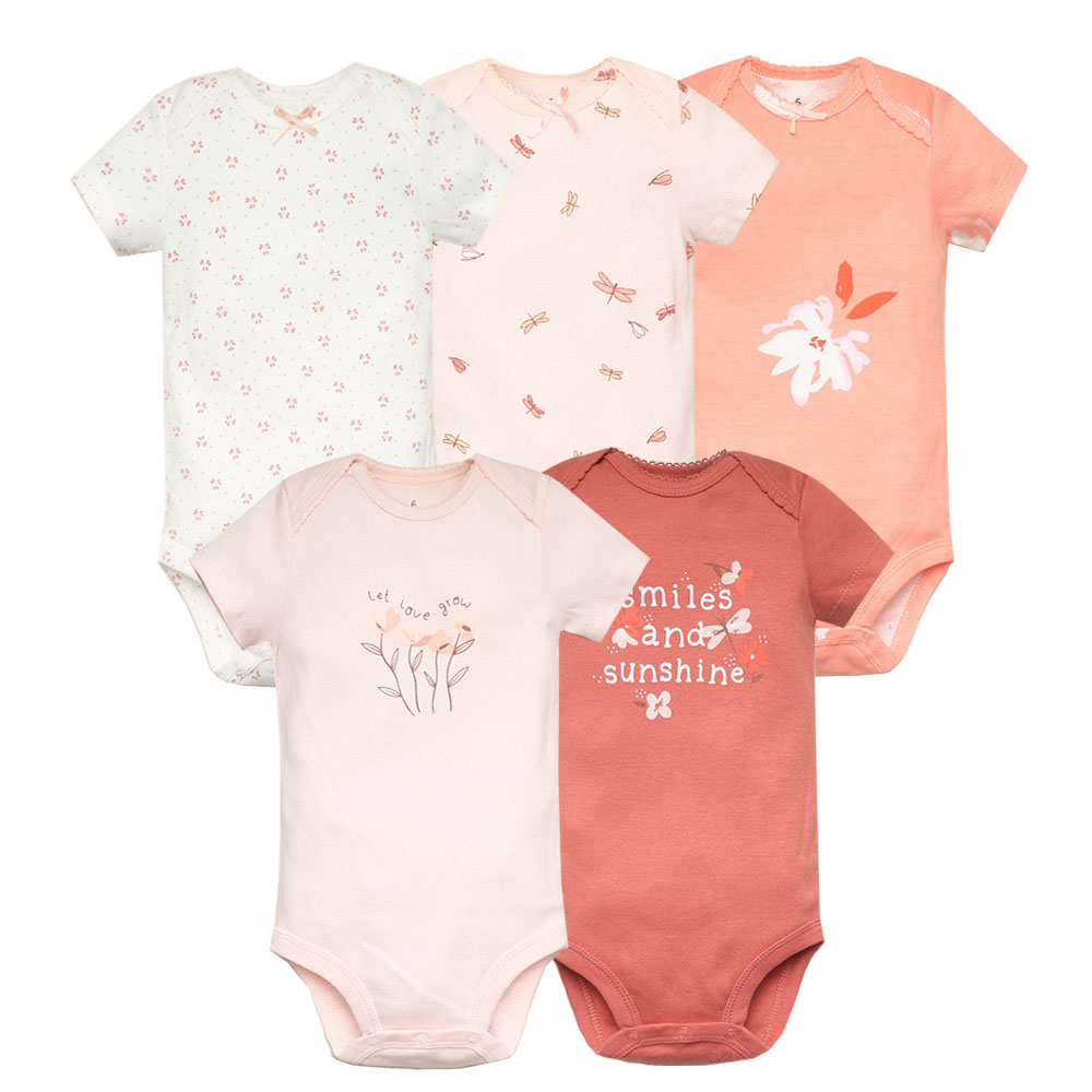 5 pçs/lote bodysuit do bebê mo - Baby Clothing Crochet avaliação e preço