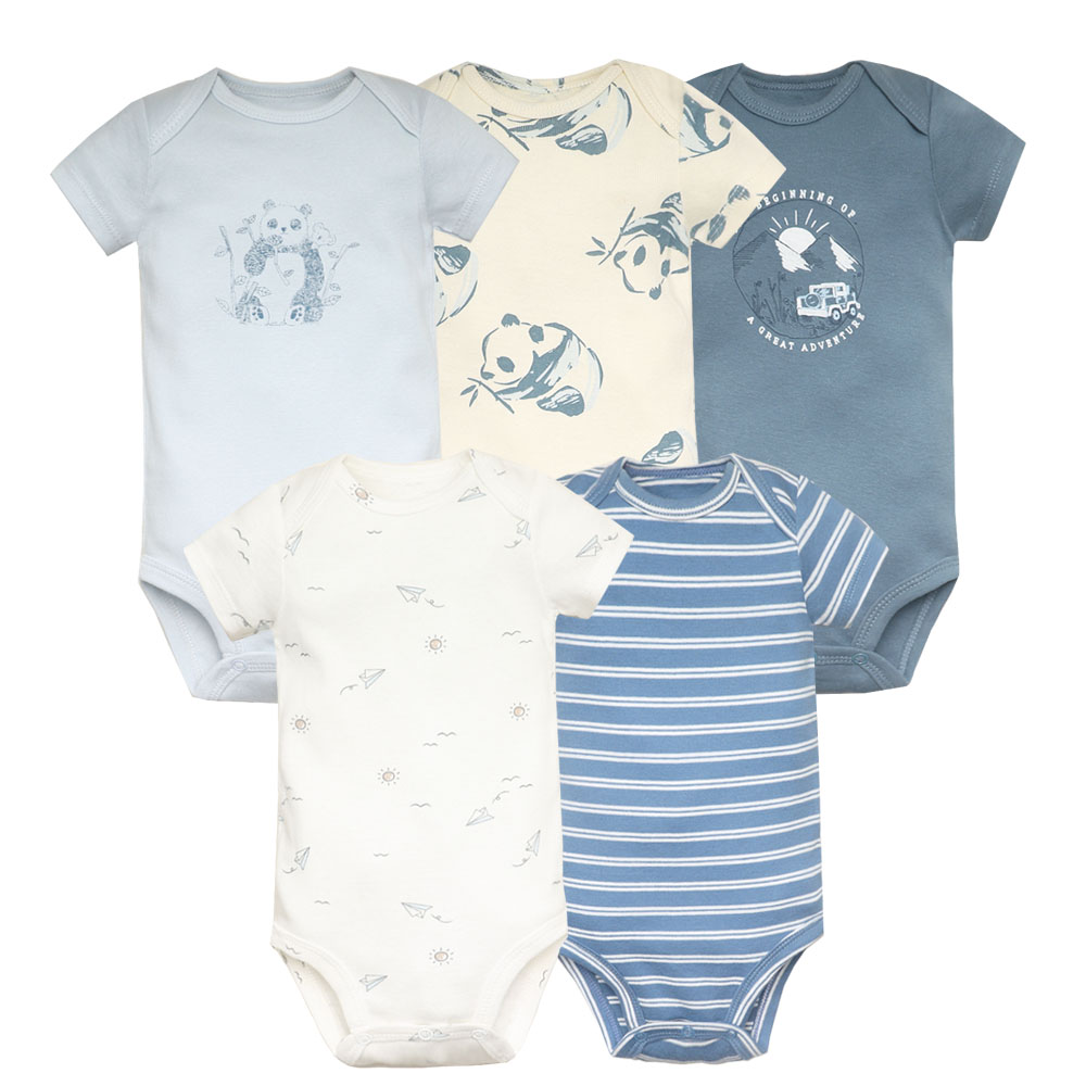 5 pçs/lote bodysuit do bebê mo - Baby Clothing Crochet avaliação e preço
