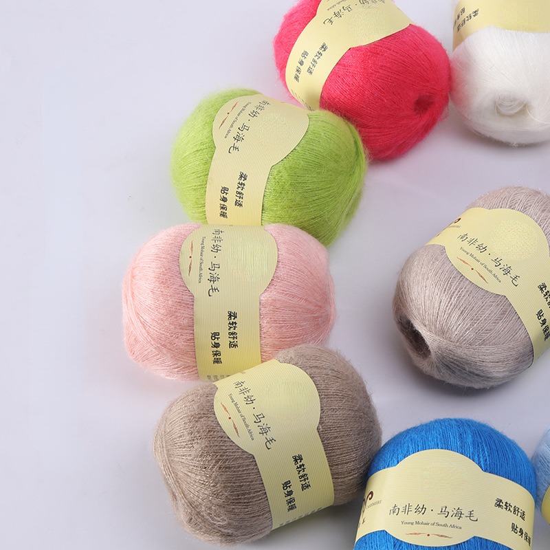 Linha de tricô mohair para mul - Baby Clothing High End avaliação e preço