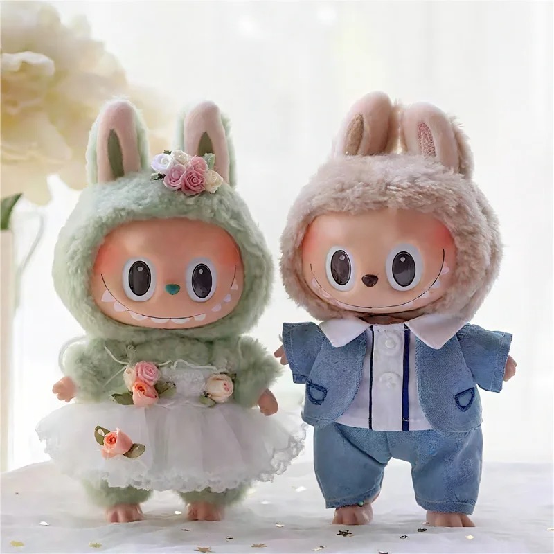 15 17cm para boneca labubu ama - Baby Clothing avaliação e preço