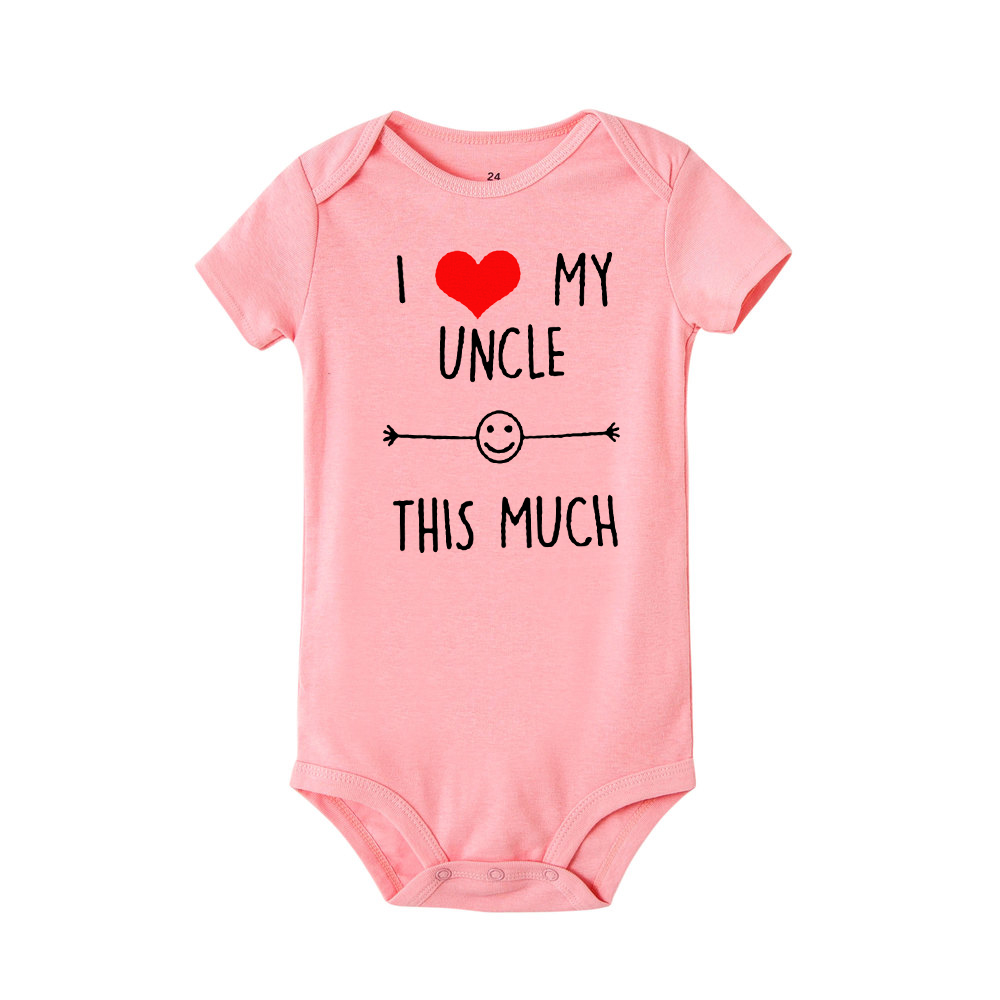 Eu amo meu tio este muito bebê - Baby Clothing Crochet avaliação e preço