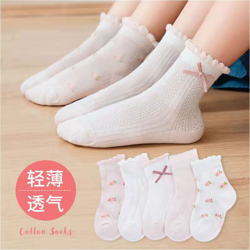 Meias para meninas com estampa - Baby Clothing In Summer avaliação e preço