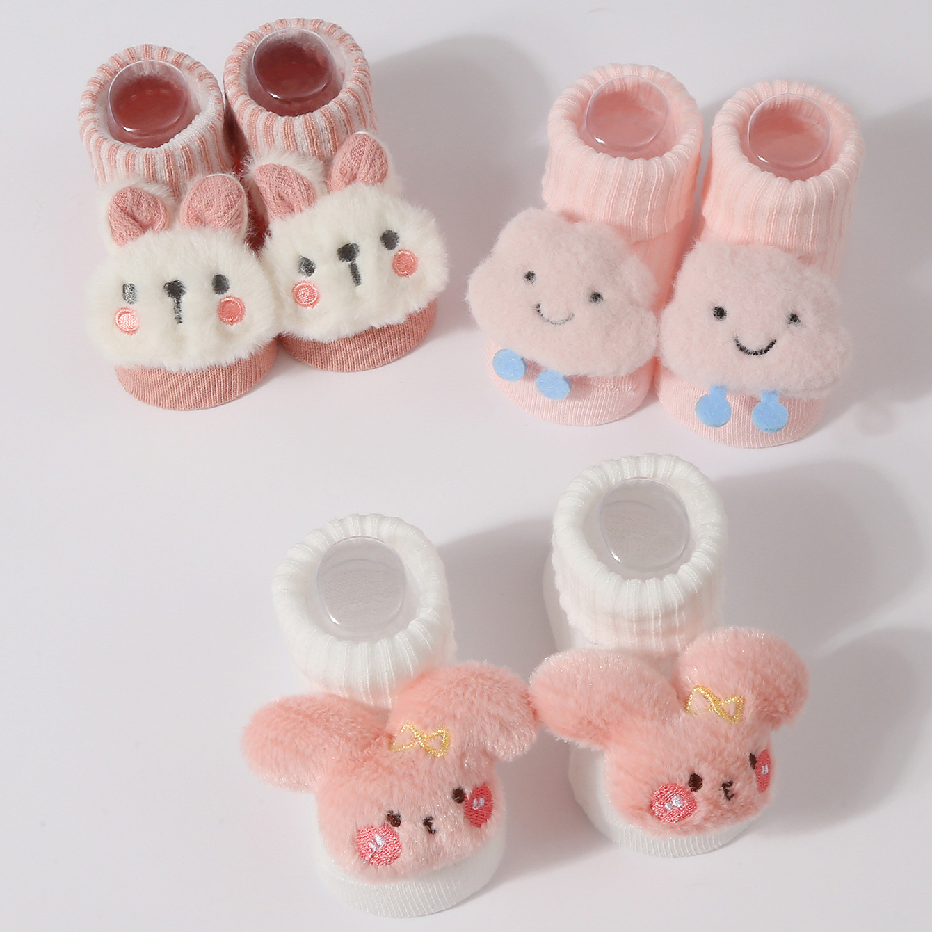 3 pares/set meias do bebê meni - Baby Clothing Crochet avaliação e preço