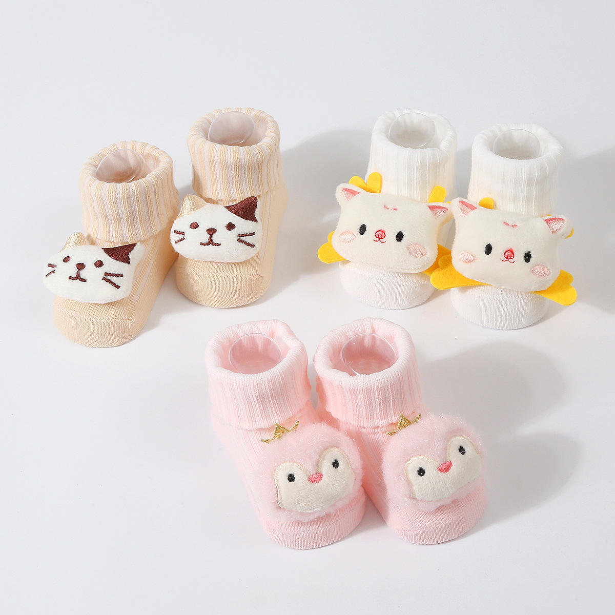 3 pares/set meias do bebê meni - Baby Clothing Crochet avaliação e preço