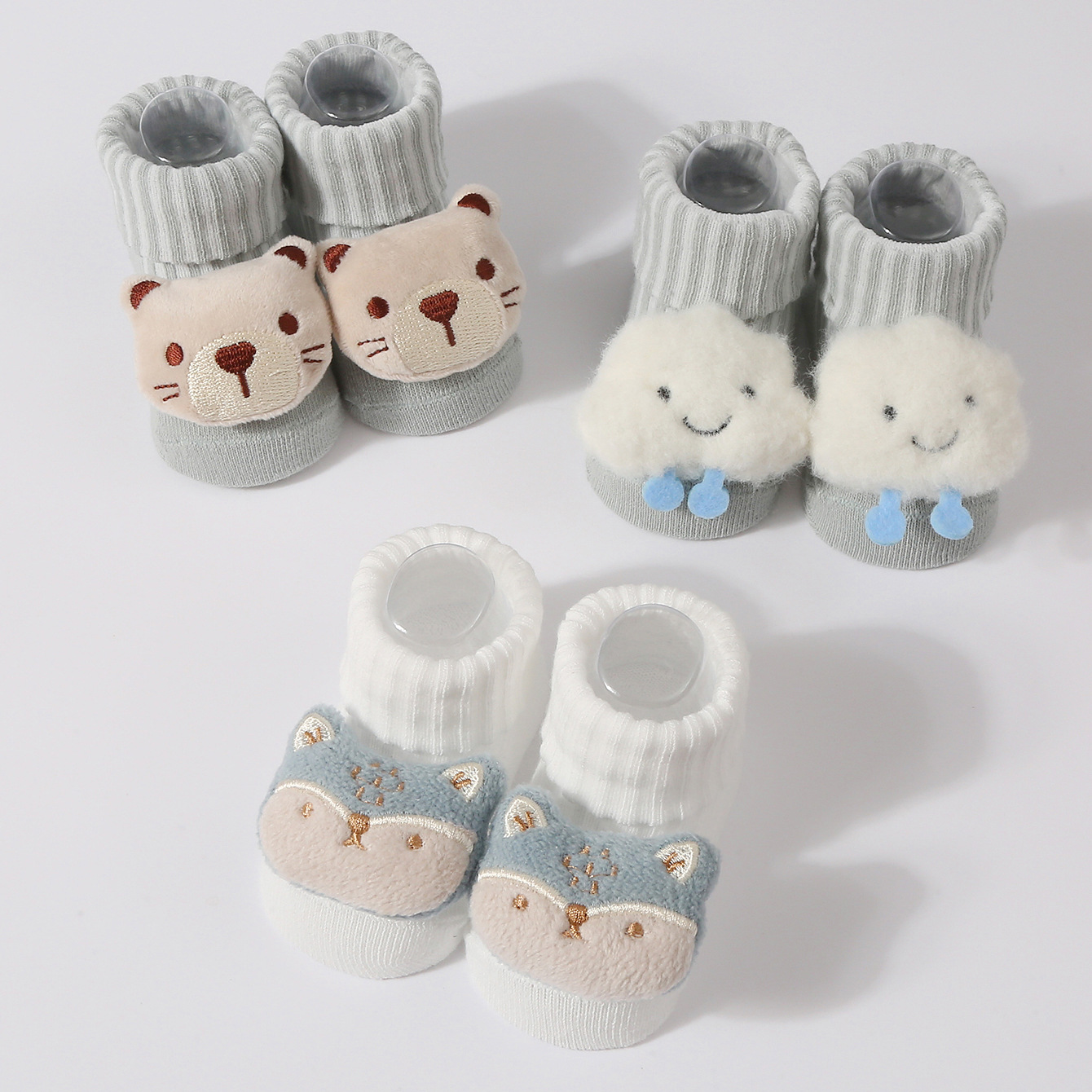 3 pares/set meias do bebê meni - Baby Clothing Crochet avaliação e preço
