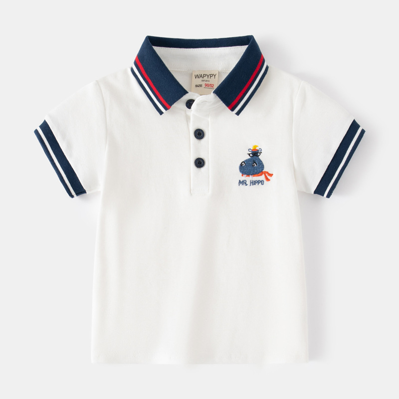 Baby Boy Toddler Camisas Polo, - Baby Clothing In Summer avaliação e preço