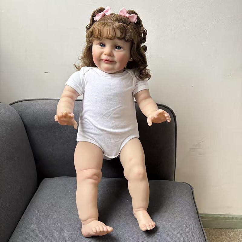 Boneca Reborn Zoe de 25 Polega - Baby Clothing Model avaliação e preço