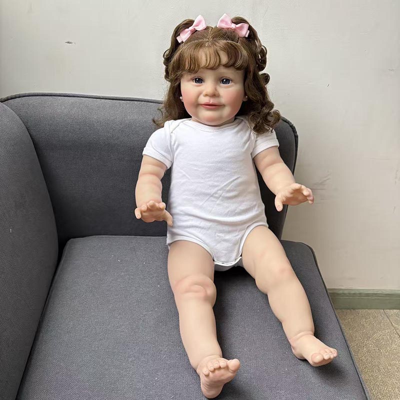 Boneca Reborn Zoe de 25 Polega - Baby Clothing Model avaliação e preço