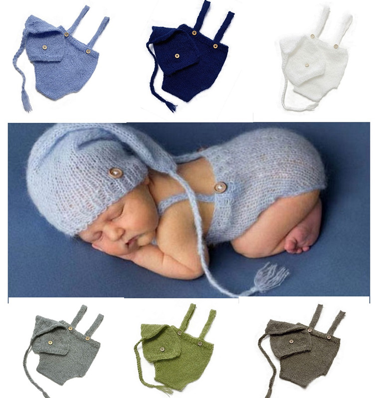 2 pçs/set crochê roupa recém-n - Baby Clothing Crochet avaliação e preço