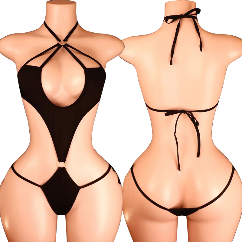 Laço pendurado pescoço bodysui - Baby Clothing Model avaliação e preço