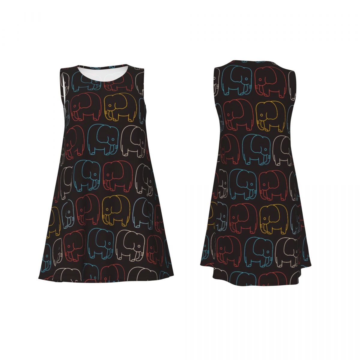 Vestido Retrô com Estampa de E - Baby Clothing H&M avaliação e preço