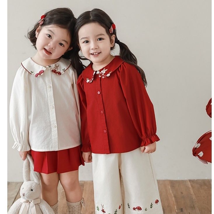 Marca bonito meninas camisas p - Baby Clothing Brands avaliação e preço
