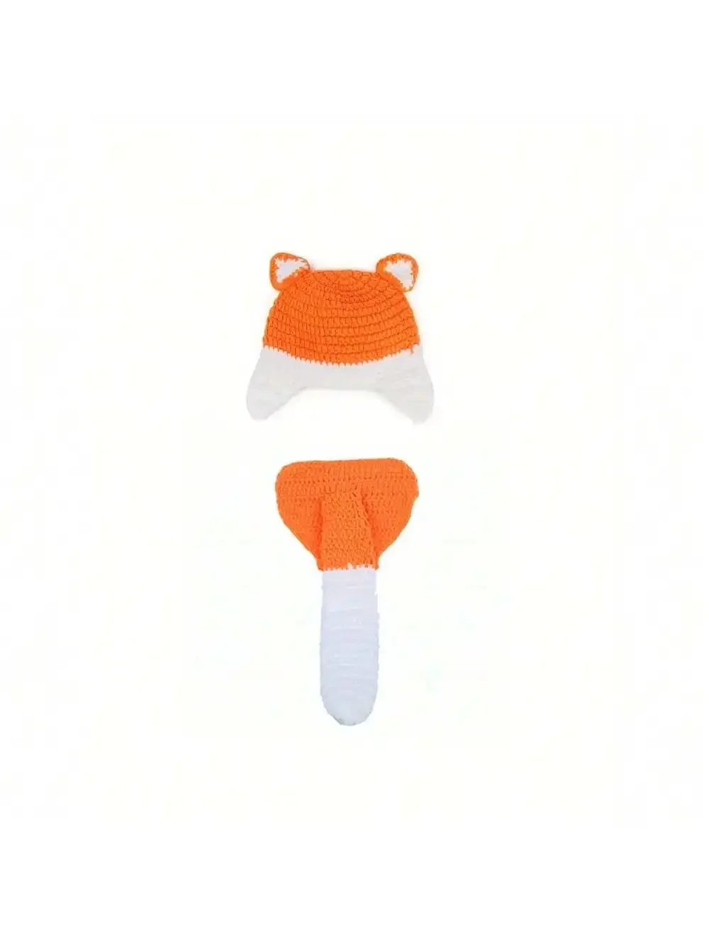 Crochet Knitted Fox Trajes par - Baby Clothing Crochet avaliação e preço