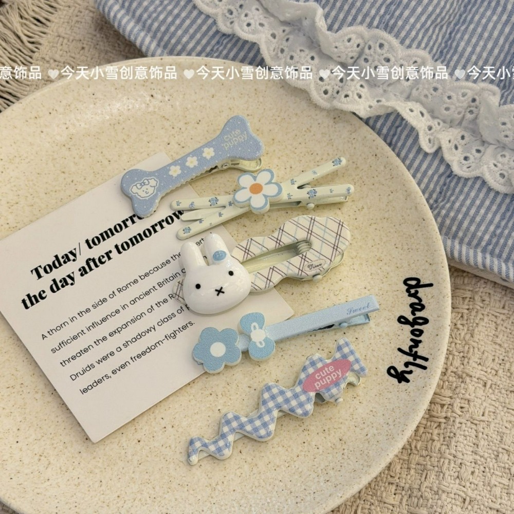5 presilhas de cabelo Miffy, p - Baby Clothing Model avaliação e preço
